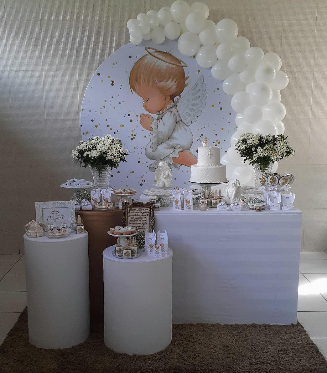 decoração meu batizado