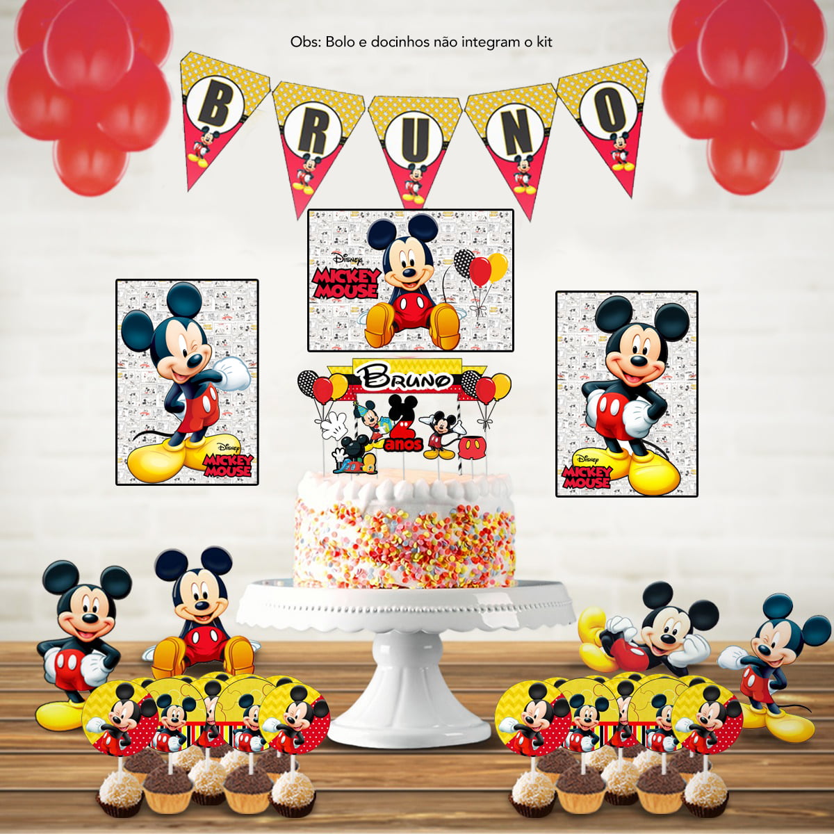 decoração mickey