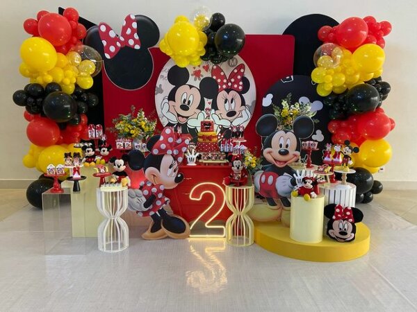 10 ideias decoração mickey minnie simples e barata