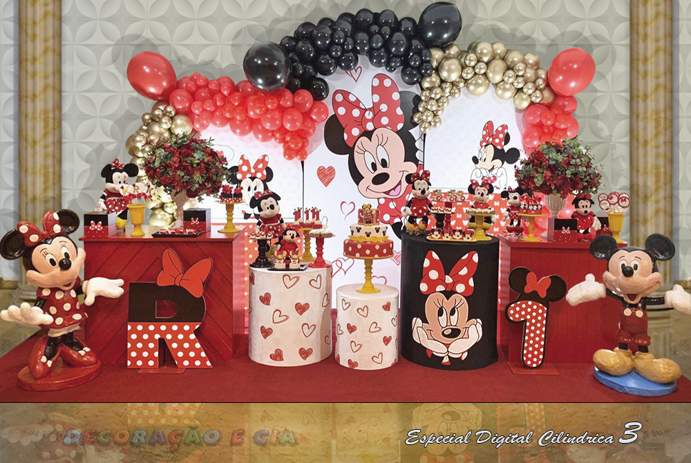 10 ideias decoração mickey minnie simples e barata