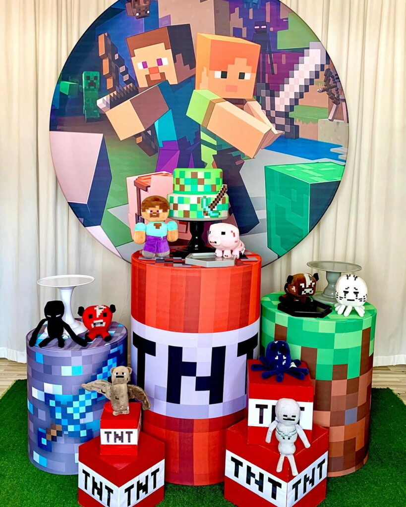 Guia Completo: Como Fazer uma Festa Minecraft Inesquecível com Baixo Custo