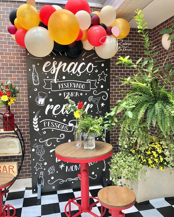 quanto custa decoração minimalista aniversário