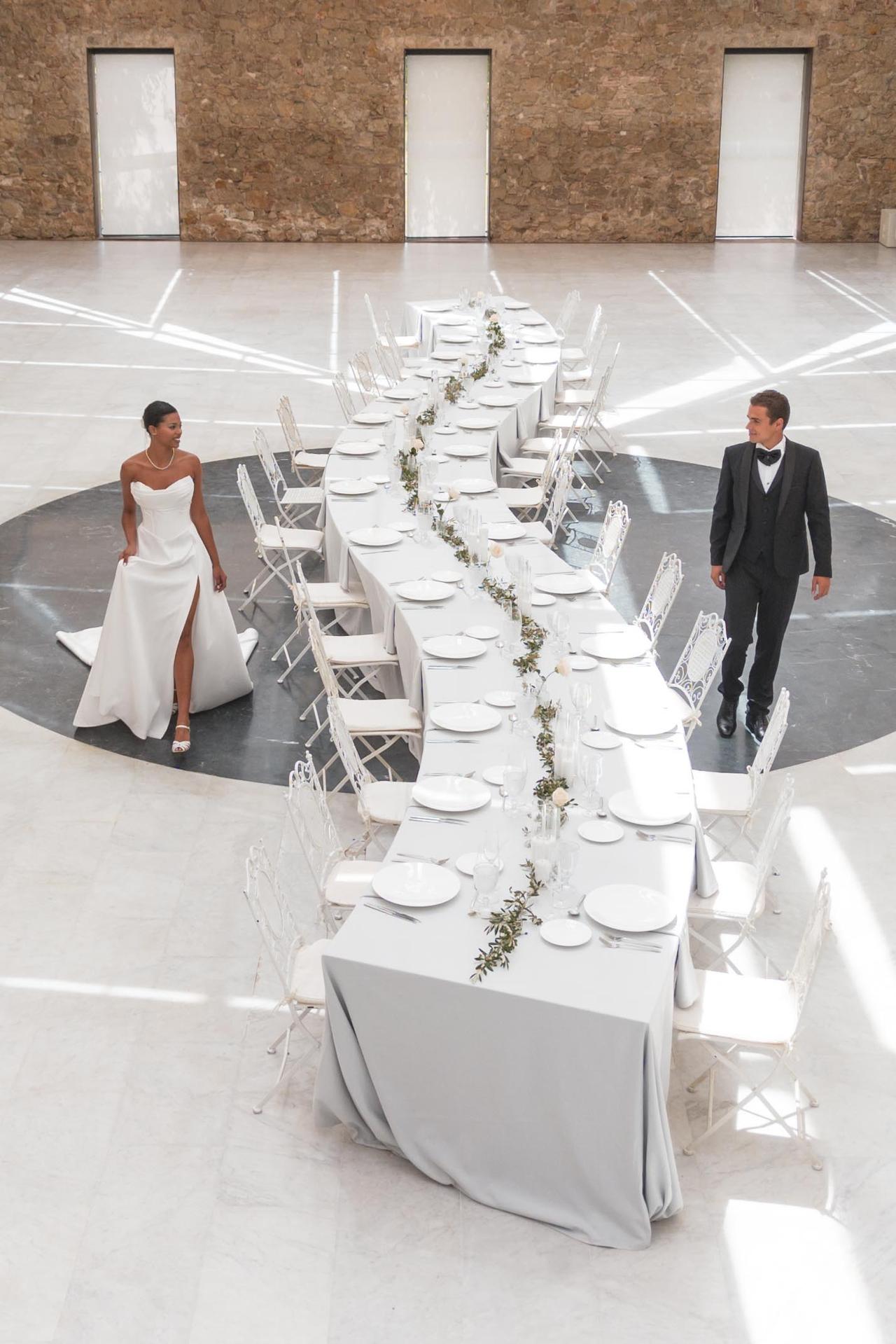 As cores ideais para um casamento minimalista em 2026