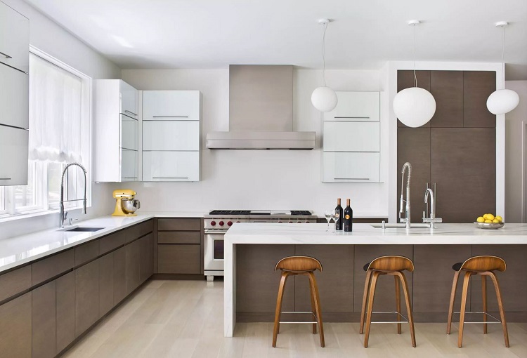 decoração minimalista cozinha