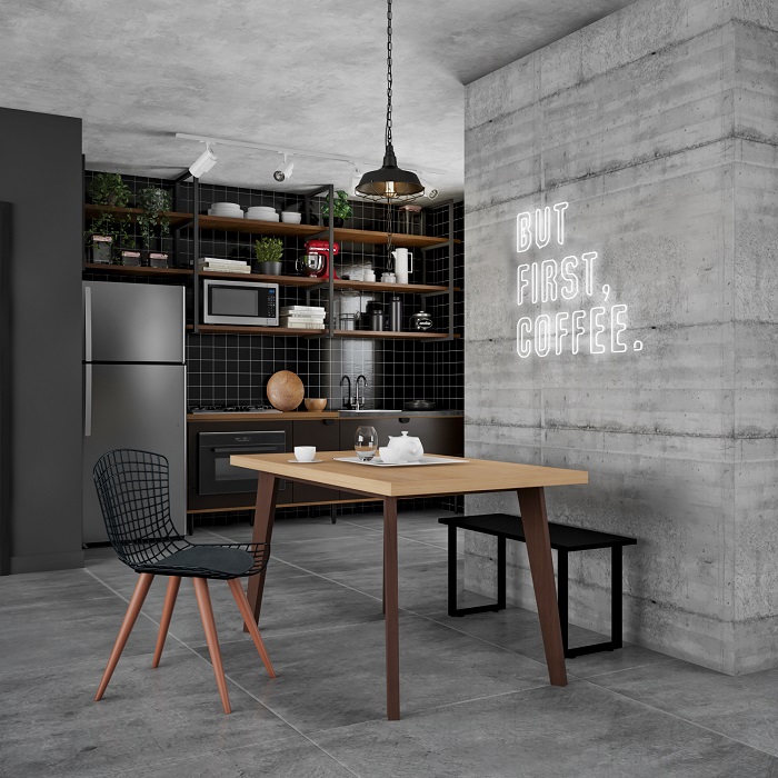 como montar uma cozinha minimalista barata e funcional