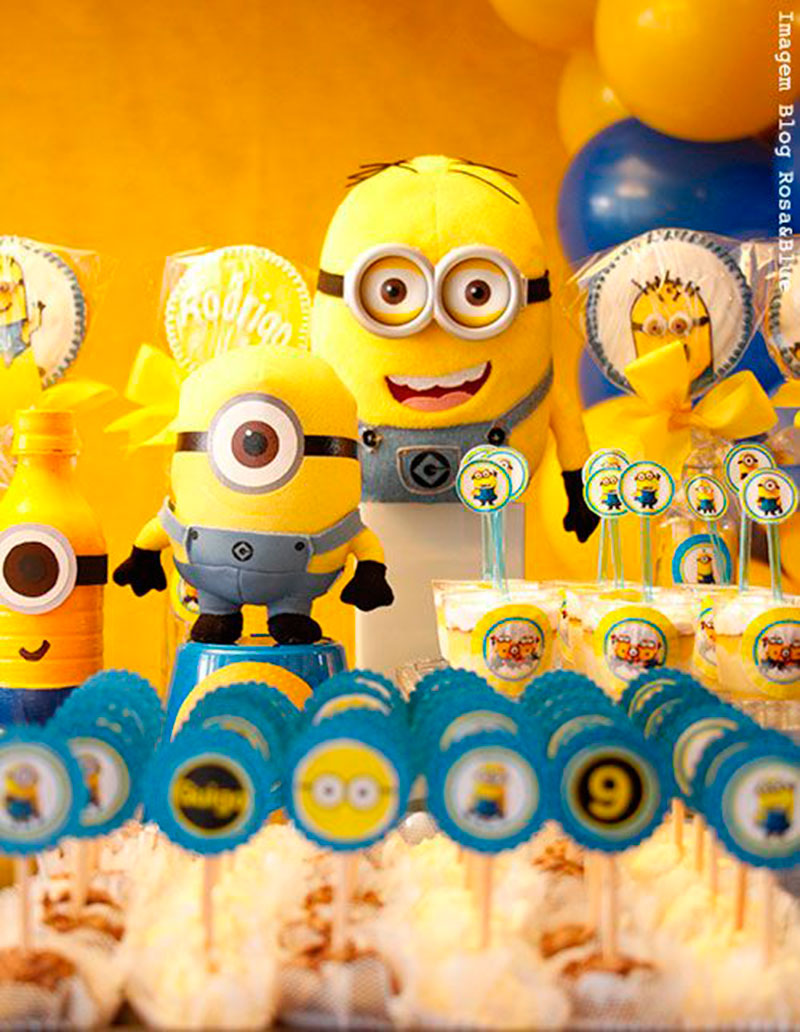 decoração minions