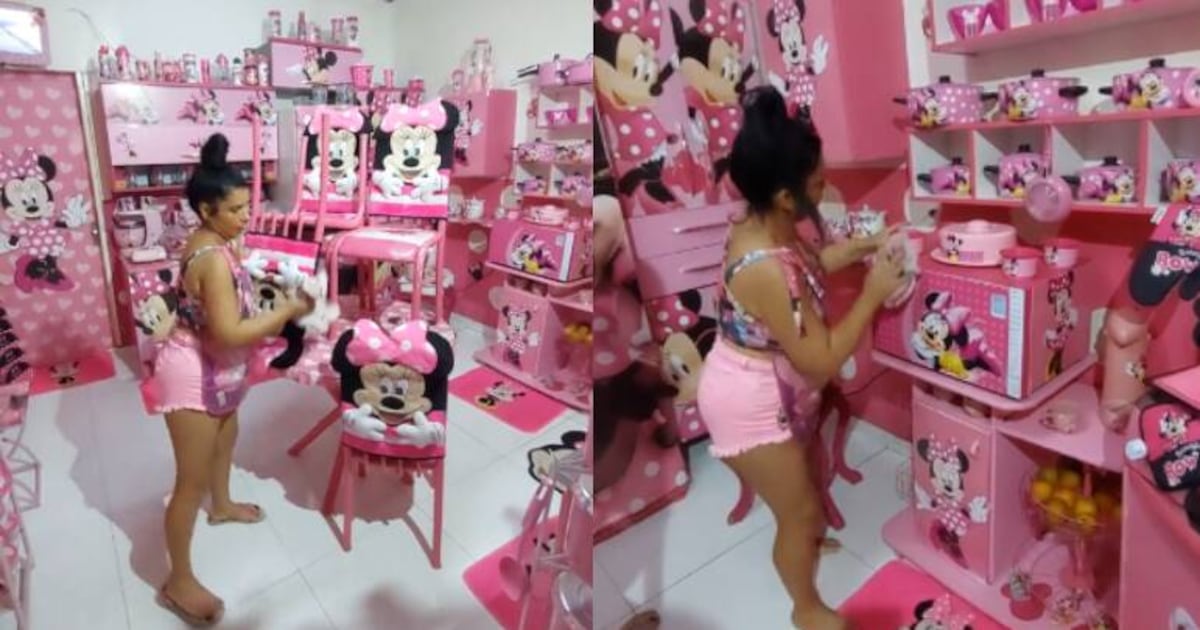 decoração minnie
