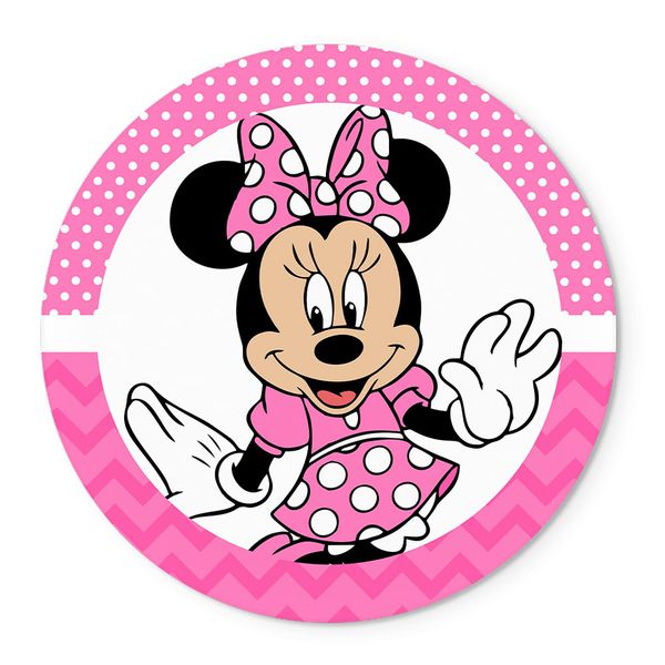 decoração minnie rosa simples