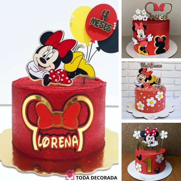 Painéis Redondos e Arcos de Balões: Destaques na Festa Minnie Vermelha