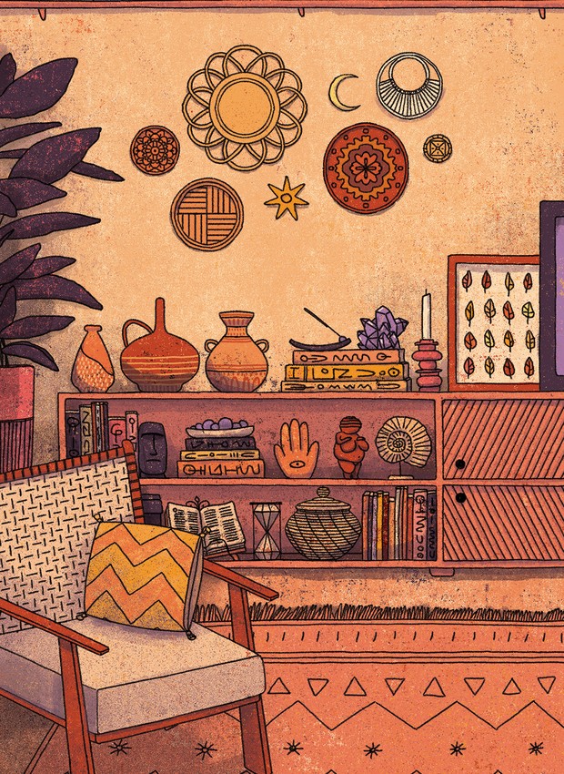 decoração mística