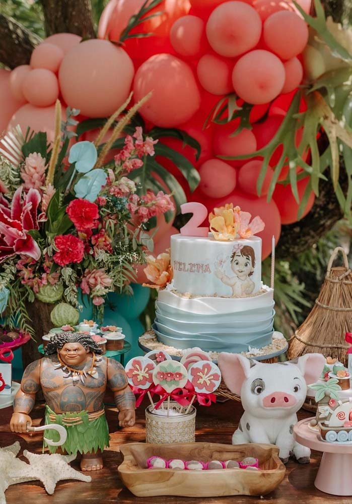 decoração moana