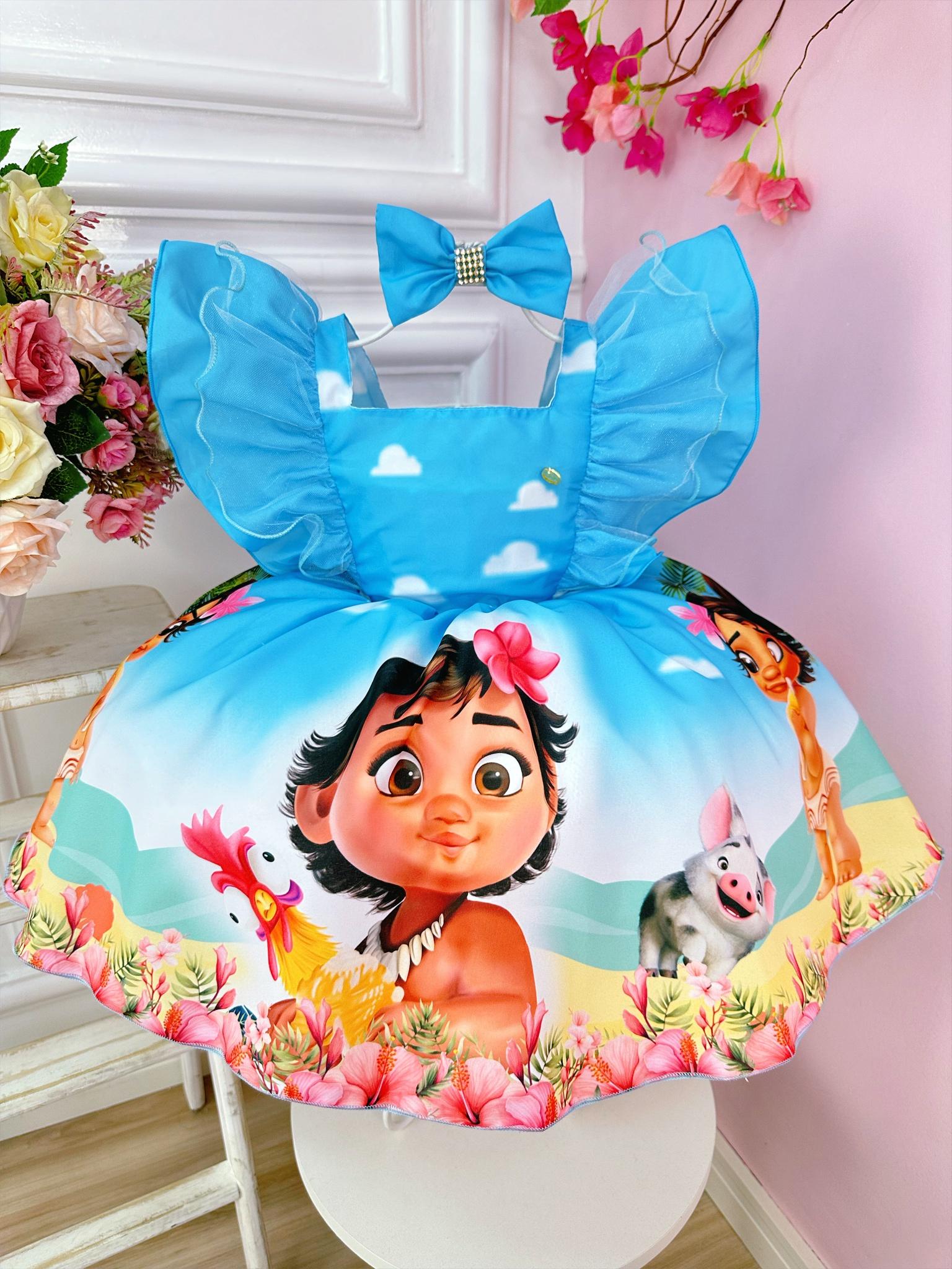 Paleta de Cores e Temas para uma Festa Moana Baby Inesquecível