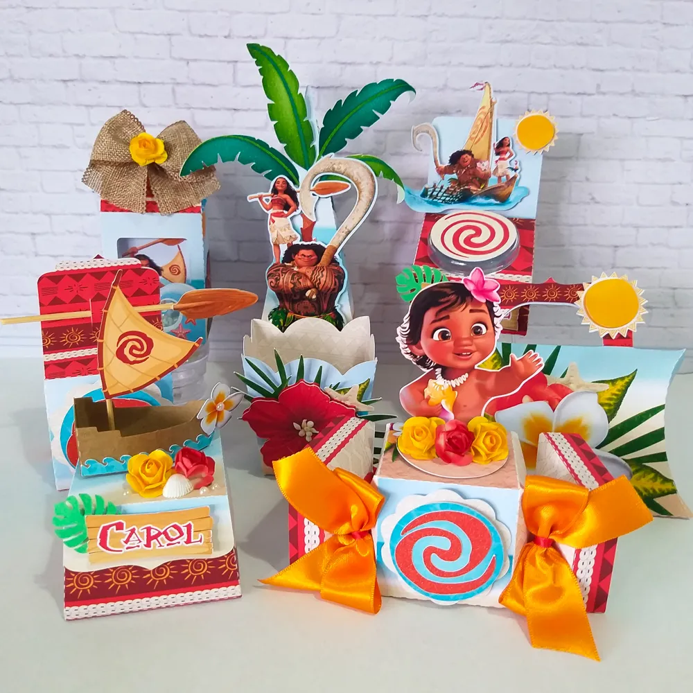 Como Escolher o Bolo Perfeito para sua Decoração Moana Baby Luxo
