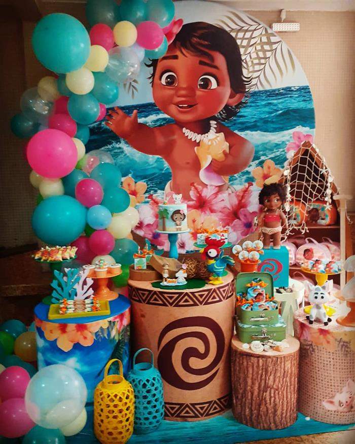 Paleta de Cores Moana: Como Escolher os Tons Perfeitos para Sua Festa