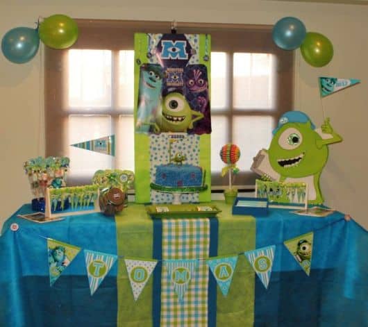 Guia completo: Ideias de decoração para festa infantil Monstros S.A.