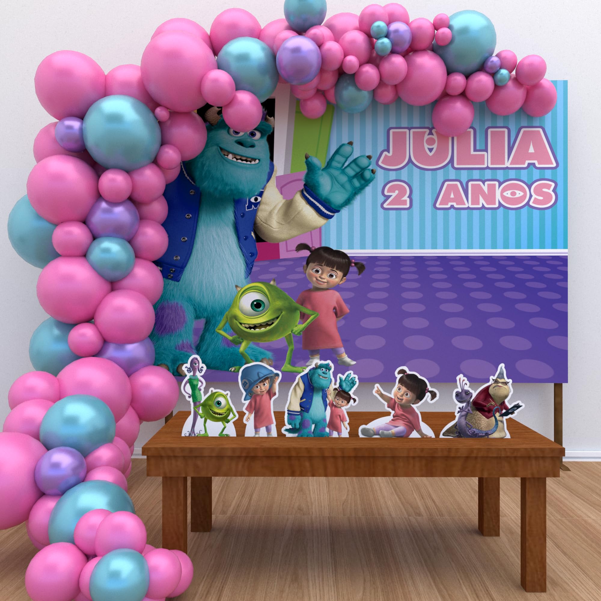 como evitar erros decoração monstros sa festa infantil