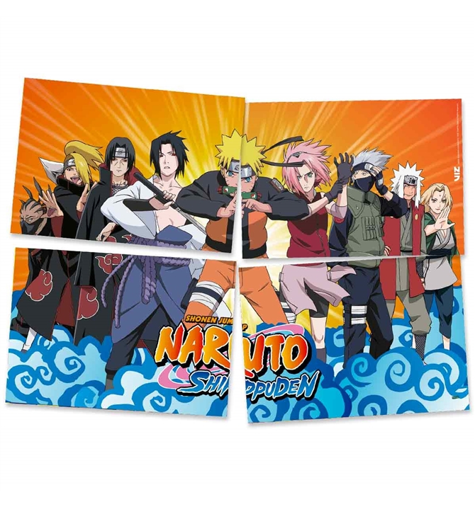 decoração naruto