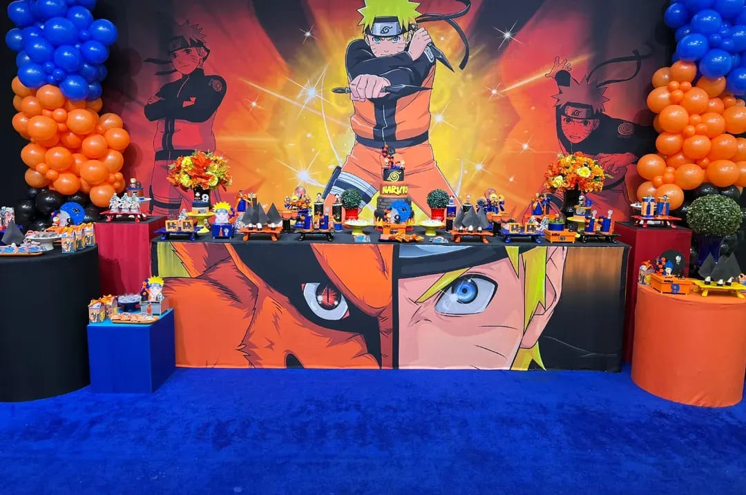 decoração naruto