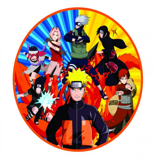 decoração naruto