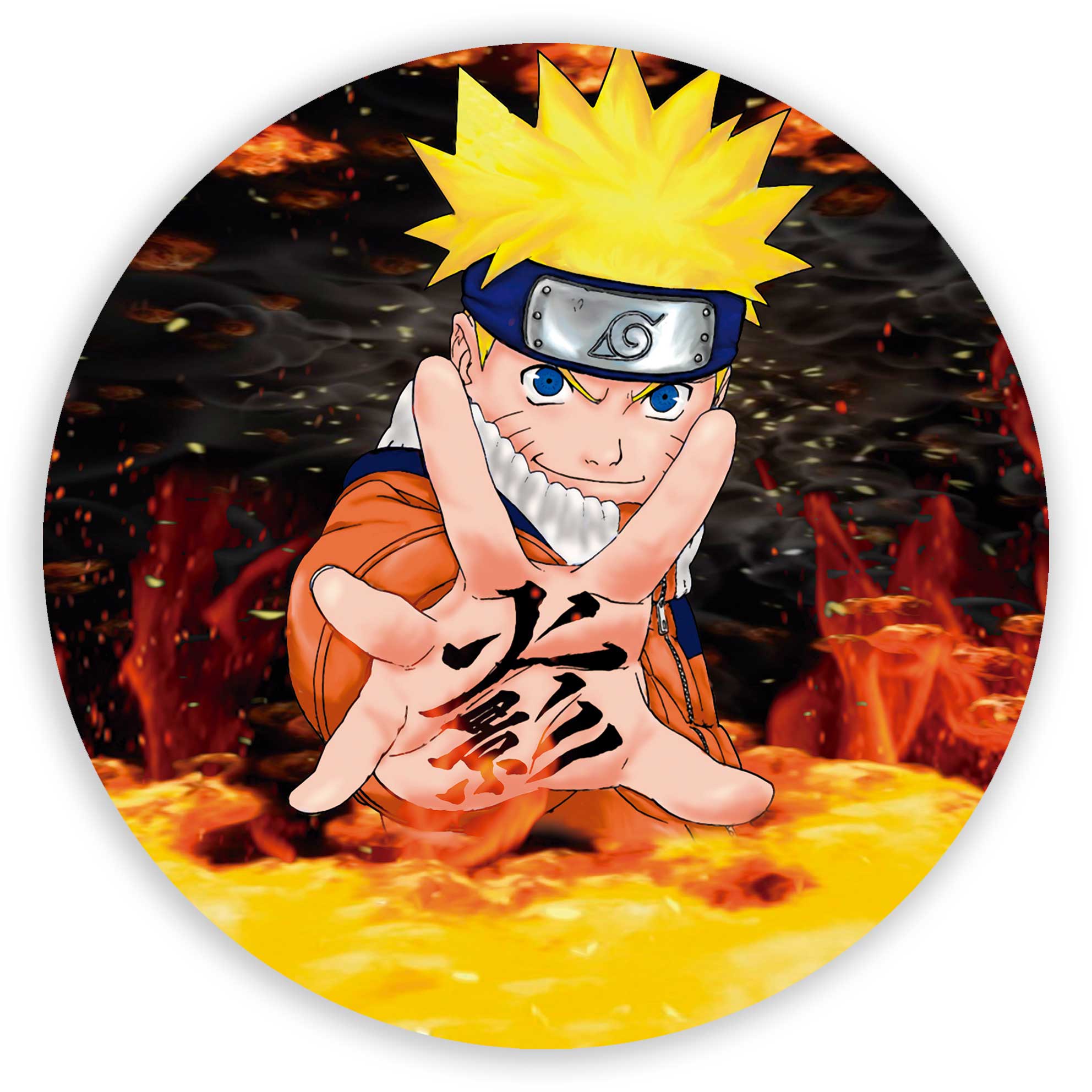 decoração naruto
