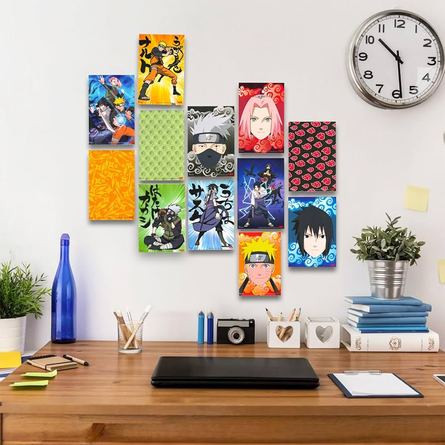 decoração naruto