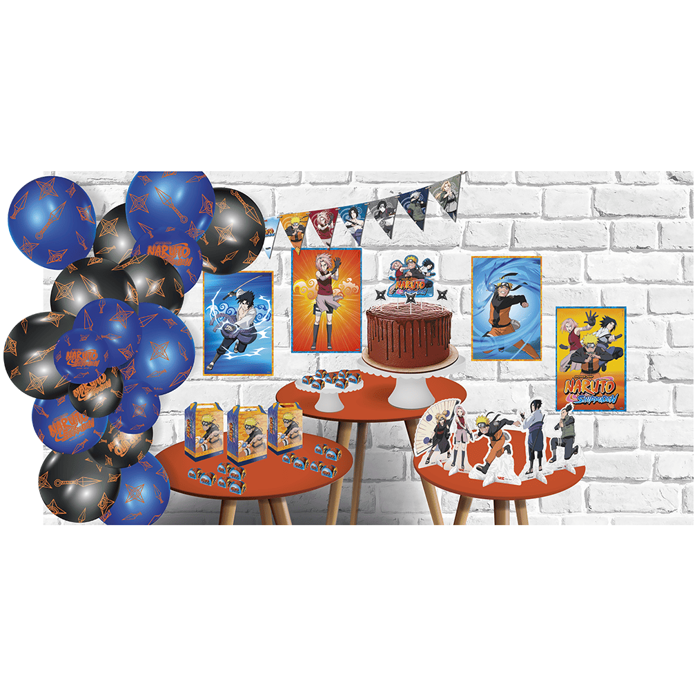 decoração naruto