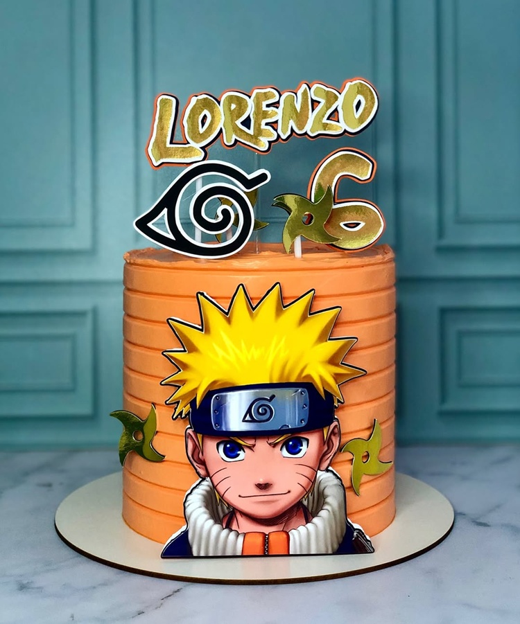 decoração naruto