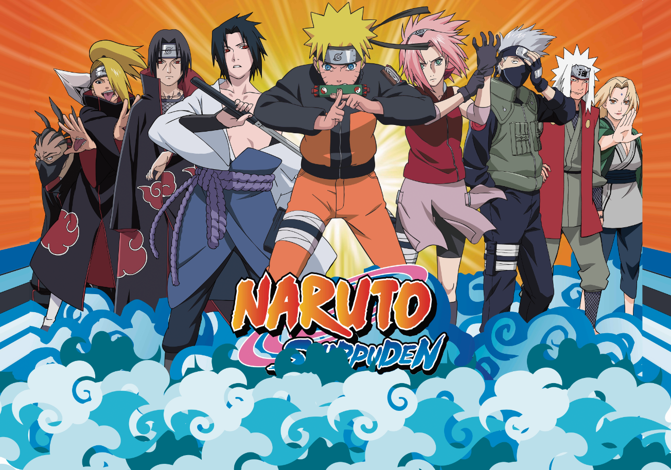 decoração naruto