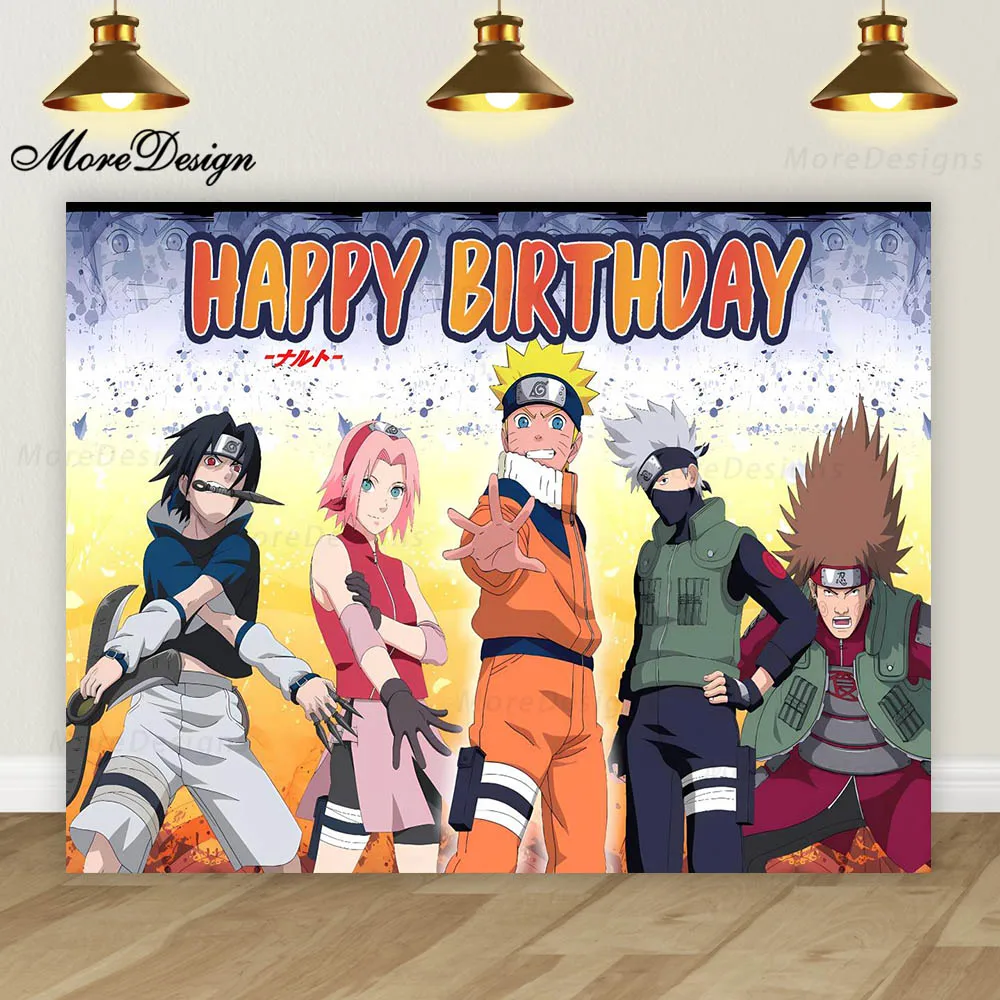 decoração naruto mini table versus festa completa qual escolher