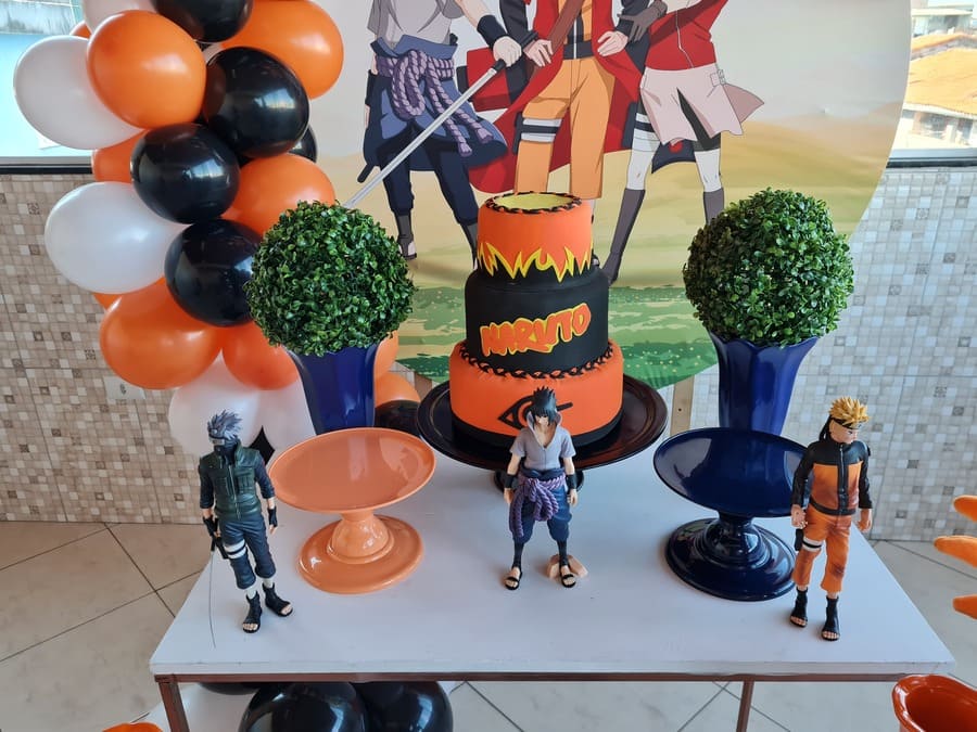 ideias criativas decoração naruto simples