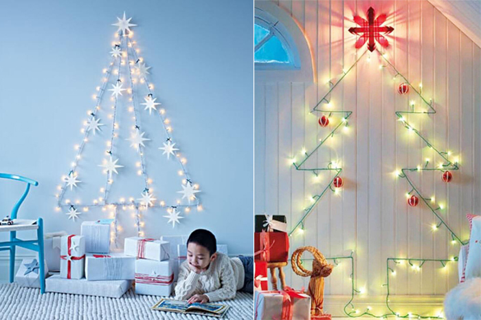 decoração de natal com preto