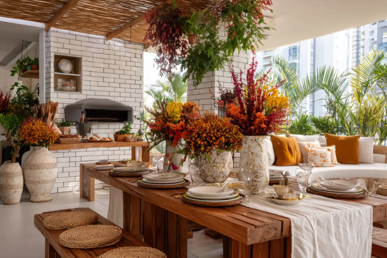 decoração natureza