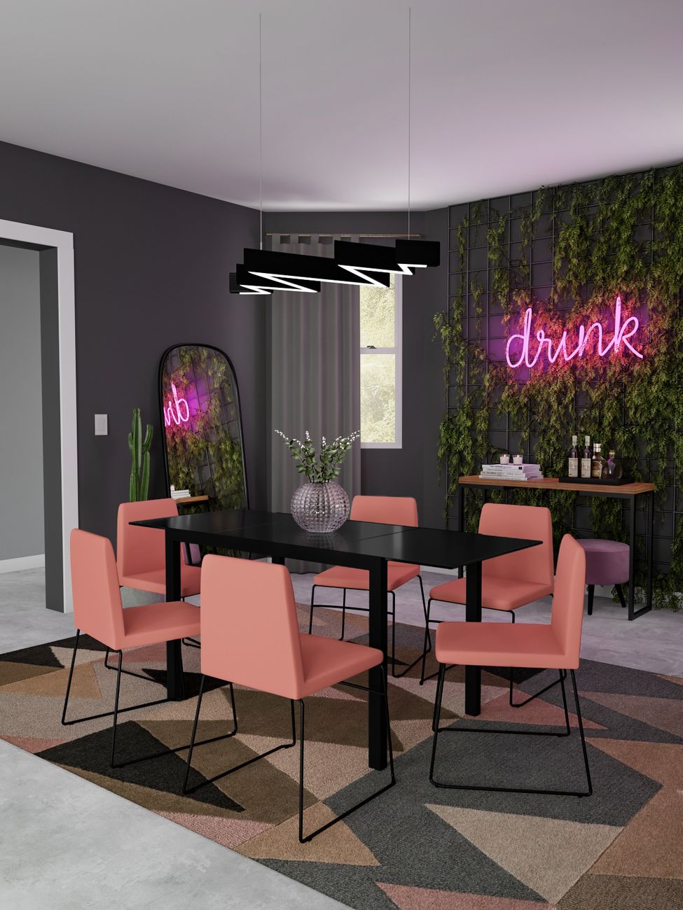 Cores que Brilham: O Segredo da Fluorescência na Decoração Neon