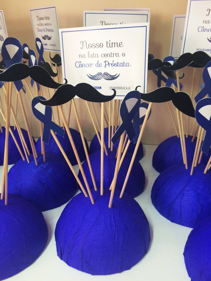 5 Ideias Criativas de Decoração Novembro Azul para Empresas