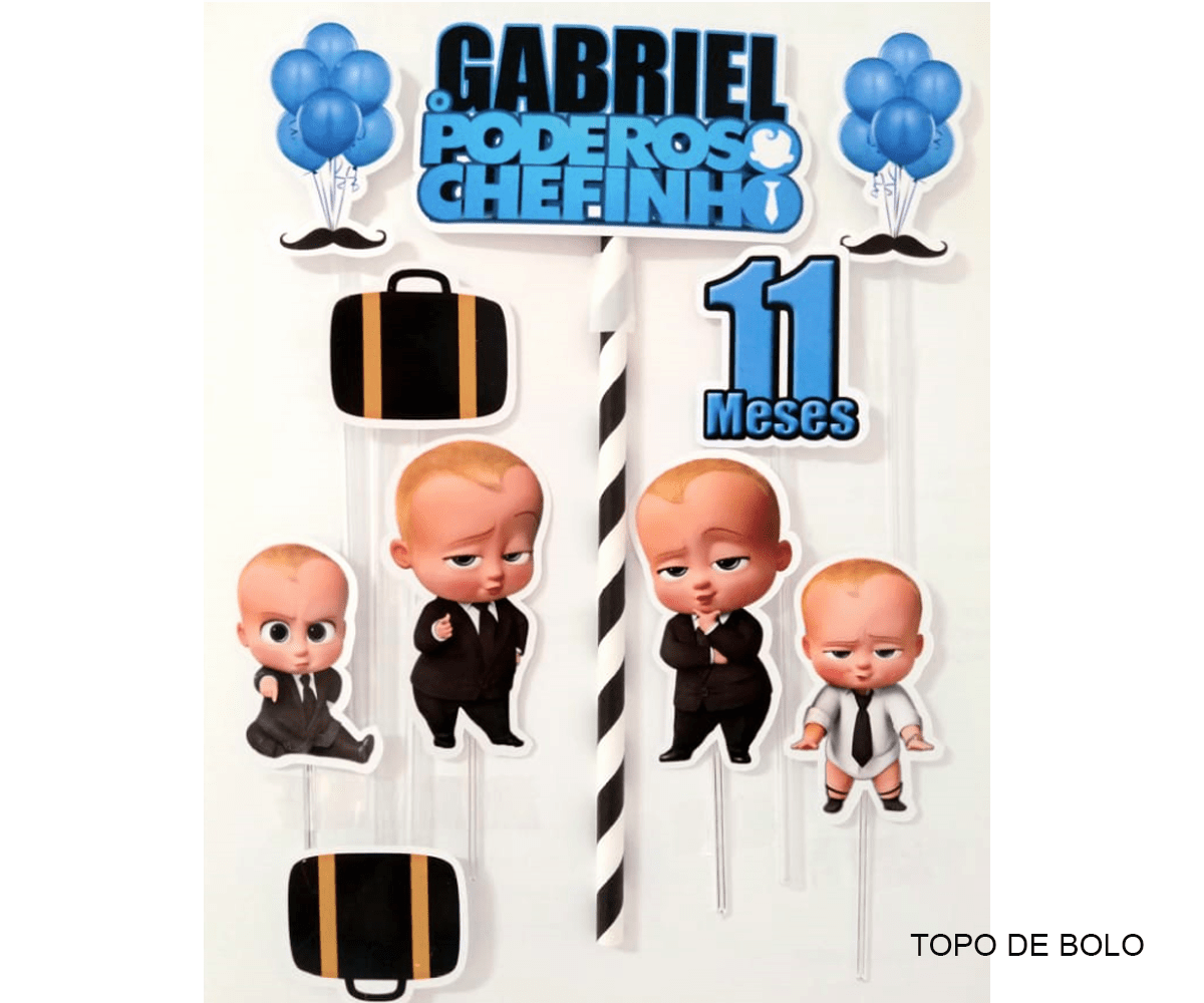 decoração o poderoso chefinho