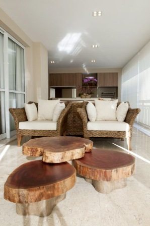 10 ideias sala decoração orgânica moderna