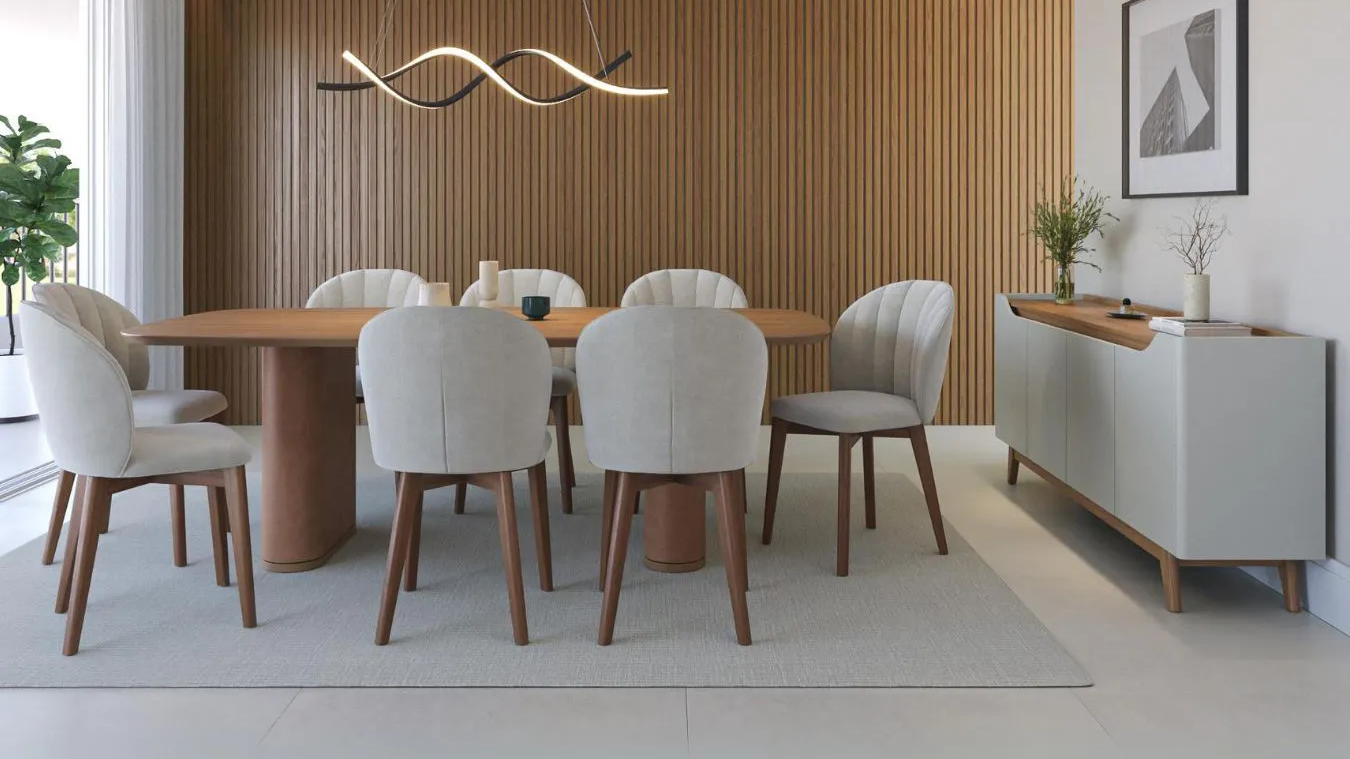 decoração orgânica versus minimalista para sala