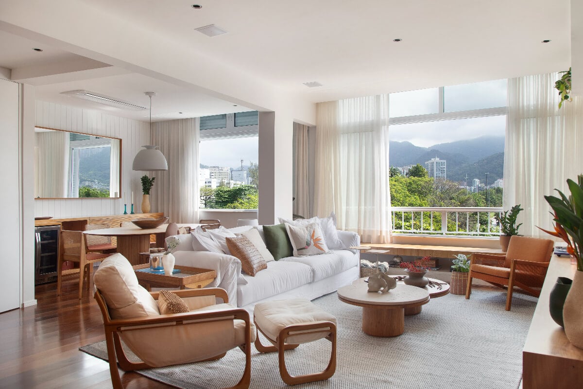 melhores plantas para sala com decoração orgânica