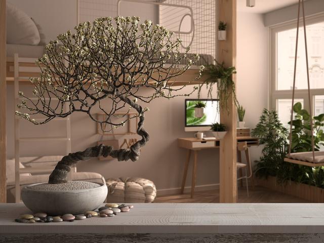 ideias decoração oriental sala pequena