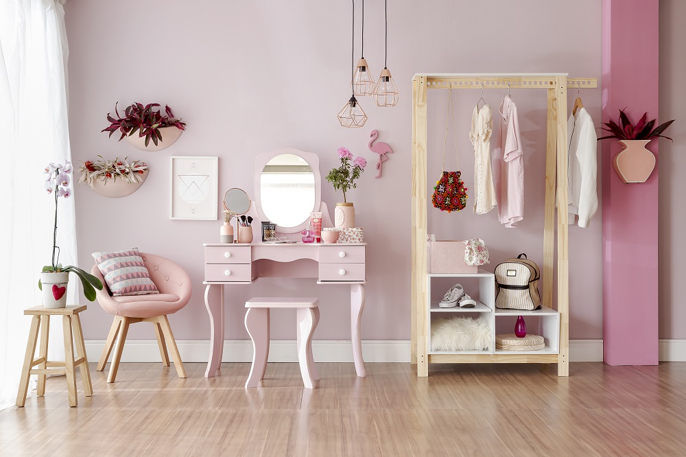 Guia completo de decoração com a cor rosa para todos os ambientes
