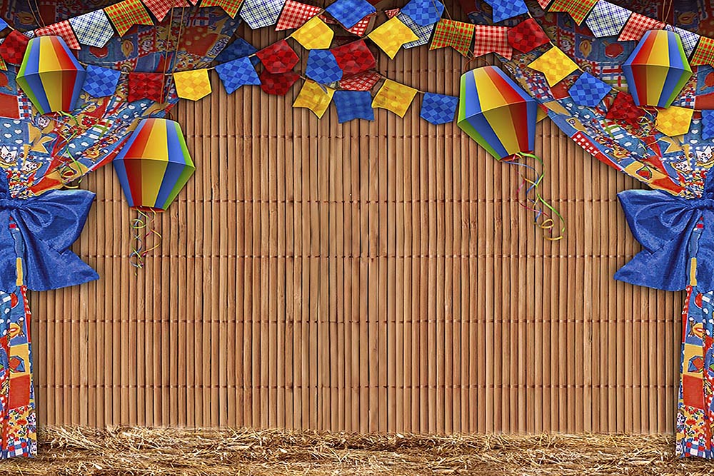 decoração painel festa junina