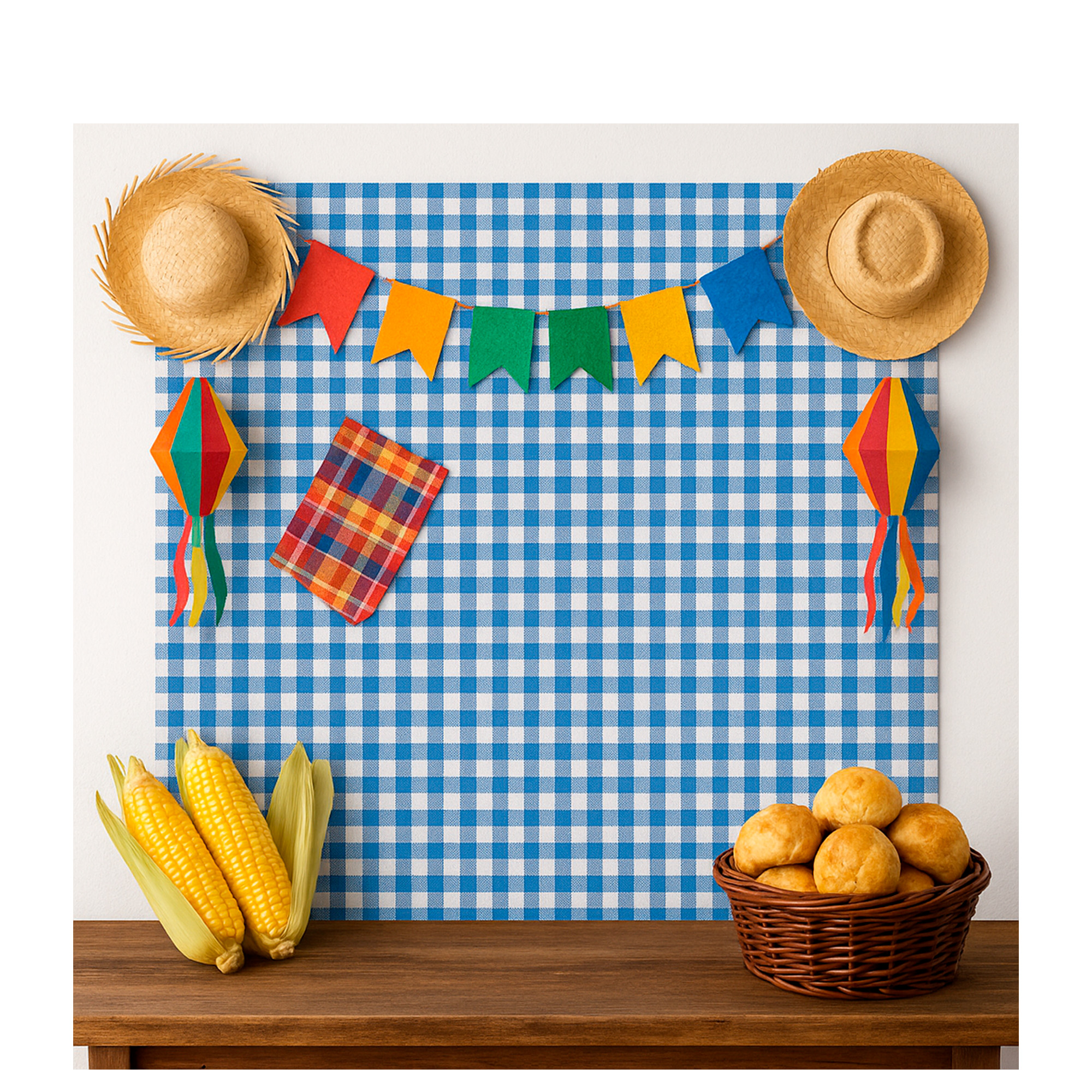 decoração painel festa junina