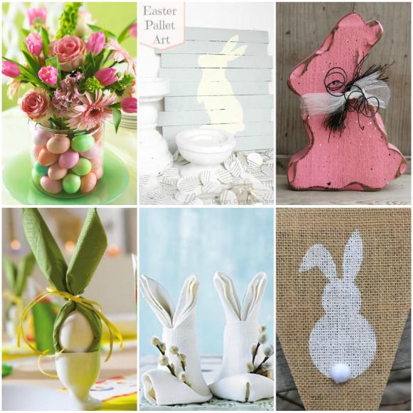 decoração para a páscoa simples