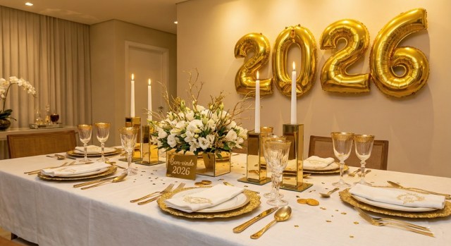 As Cores que Vão Dominar a Decoração de Ano Novo em 2026