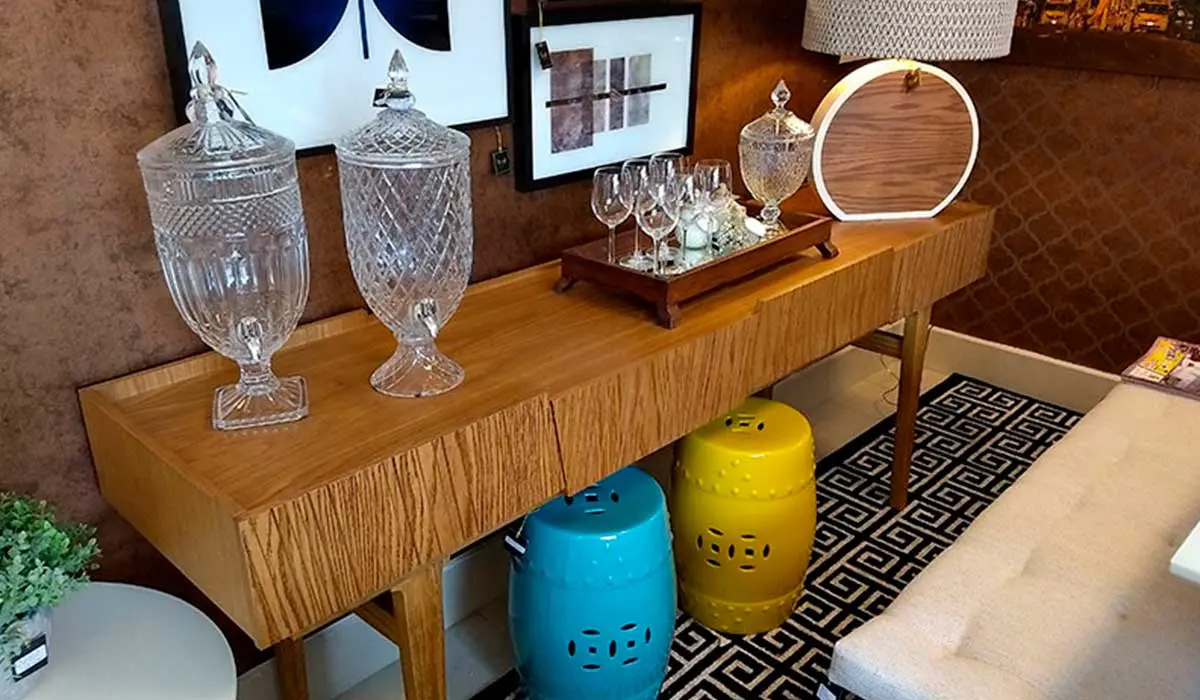 decoração para aparador