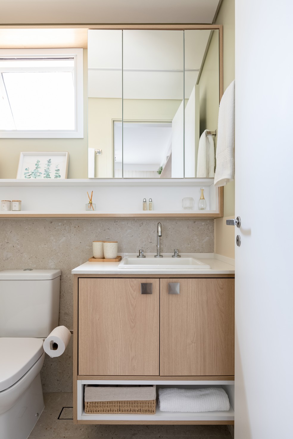 inspiração decoração banheiro pequeno simples