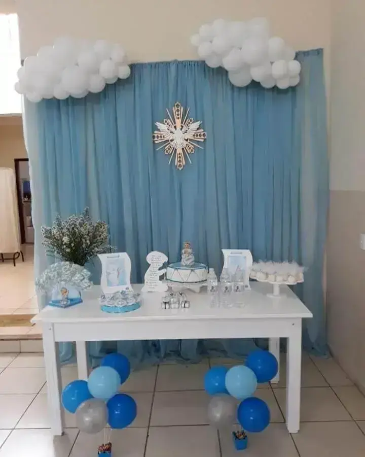 DIY: Decoração de Batizado Simples e Econômica para Fazer em Casa