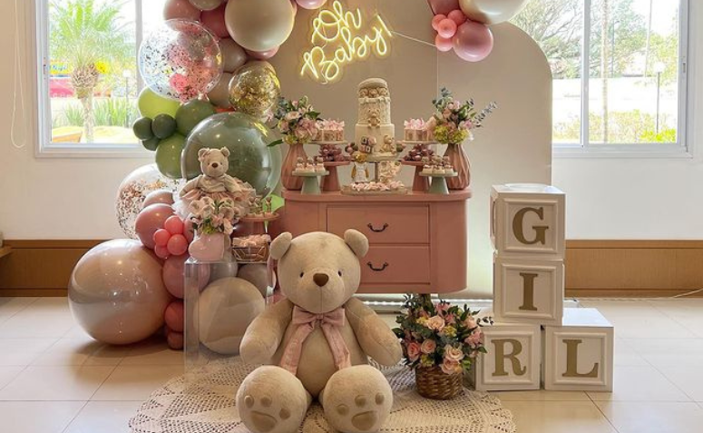 erros comuns decoração chá fralda menina evitar