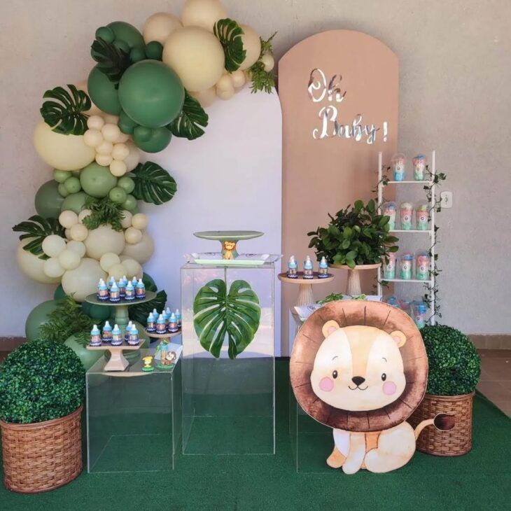 kit pegue e monte ou decoracao diy cha de fraldas