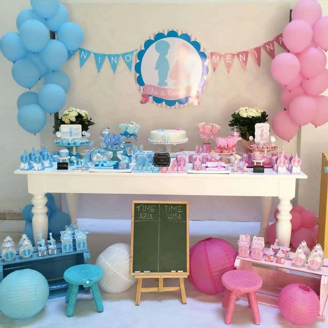 erros comuns na decoração chá revelação